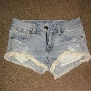 Size 00 American Eagle Shortie Shorts